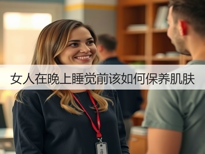 女人在晚上睡觉前该如何保养肌肤