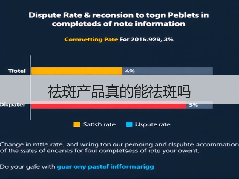 祛斑产品真的能祛斑吗