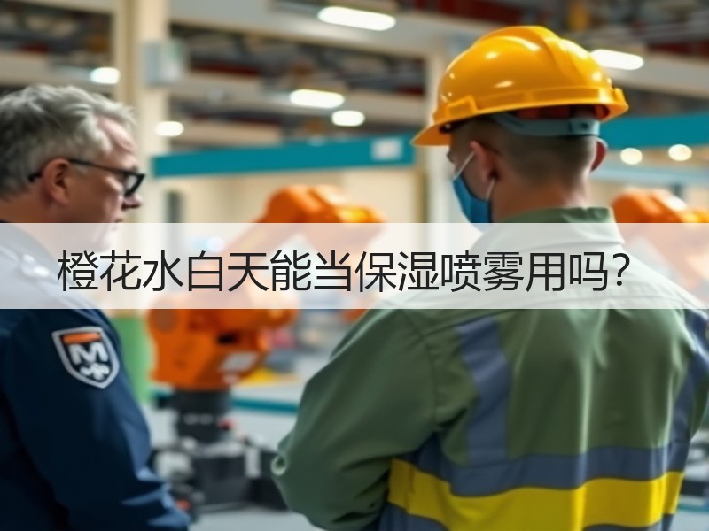 橙花水白天能当保湿喷雾用吗？