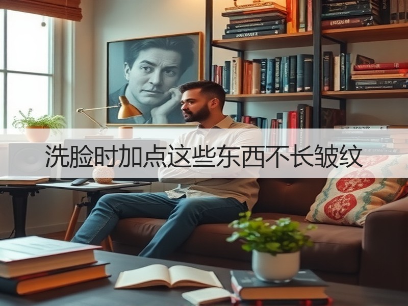 洗脸时加点这些东西不长皱纹