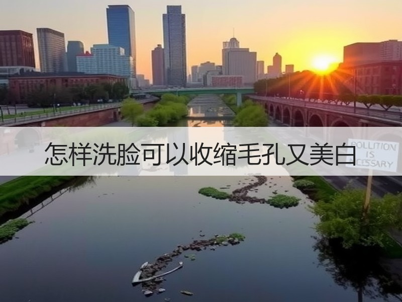 怎样洗脸可以收缩毛孔又美白