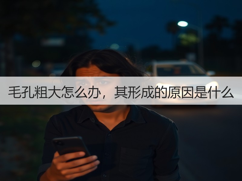 毛孔粗大怎么办，其形成的原因是什么