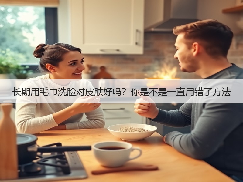 长期用毛巾洗脸对皮肤好吗？你是不是一直用
