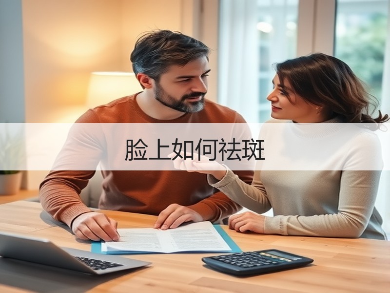 脸上如何祛斑
